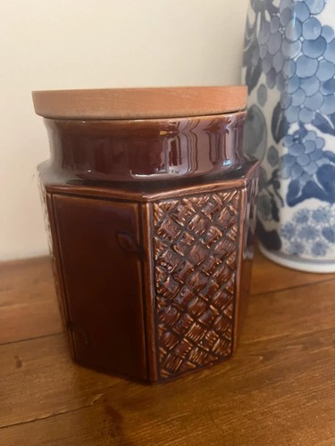 Arthur wood storage jar - arthur,