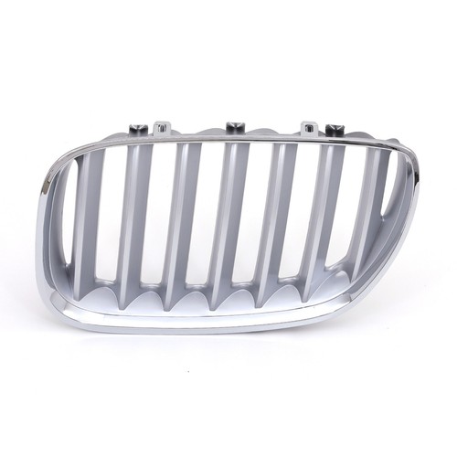 Left chrome radiator kidney - chrome,