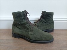 ROSSI MENS SUEDE ZIP BOOTS UK