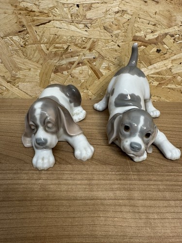 Lladro pair of retired - lladro,