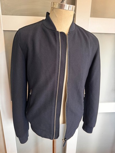 Zara jacket mens navy blue - navy,