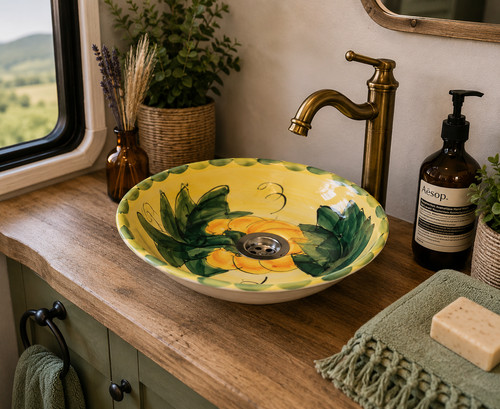 Campervan sink ceramic cm - sink,