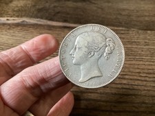 1845 Silver Victoria Crown