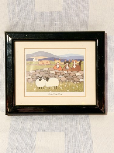 Farm animal framed - framed, print