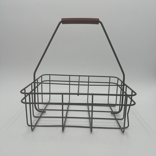 Vintage wire metal milk - metal, 4