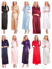 LADIES ENGLISH MADE SATIN LONG