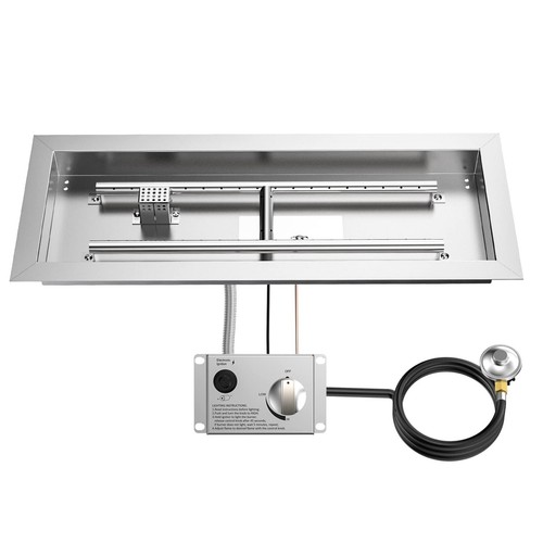 Drop burner kit rectangle - in,