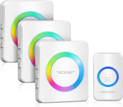 Tecknet wireless doorbell - tecknet, 3