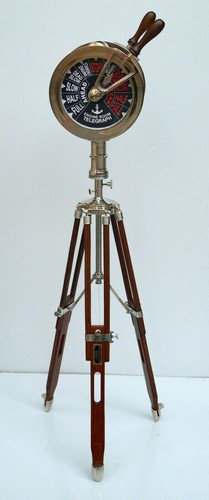 Vintage brass telegraph navy