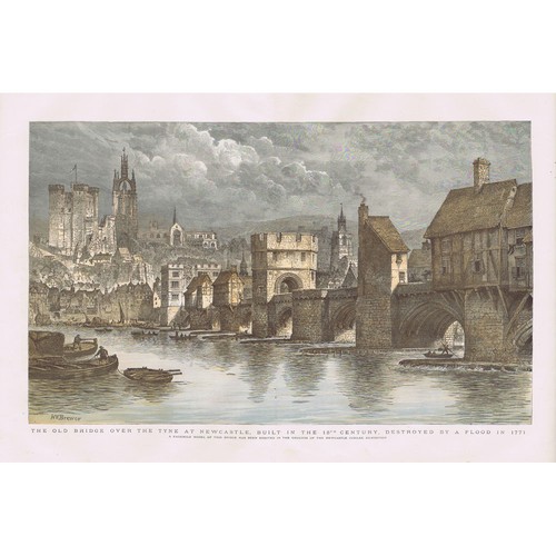 Newcastle the old bridge over - newcastle,