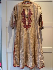 Sparkly Indian kaftan Dress or kurta - Vintage 1980's
