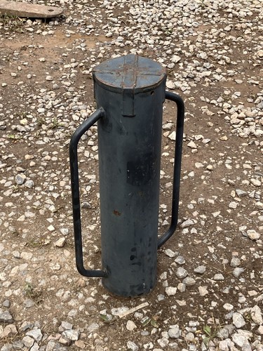 Manual steel fence post - manual,