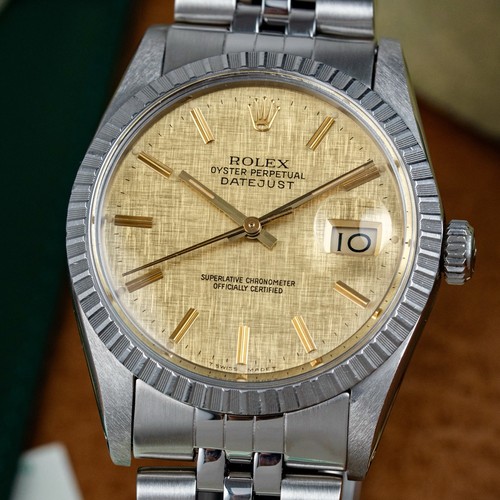 Rolex datejust 36mm 1985 box - rolex,