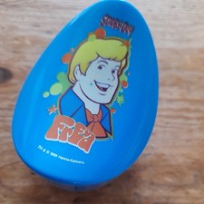 Fred 1999 Scooby Doo Pringles Crisps Holder Blue Pot Hanna Barbera Box