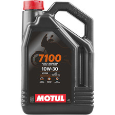 Motul 7100 10W30 4T Fully Synthetic Motorcycle Engine Oil 4 Litres