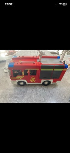 Playmobil fire engine - playmobil, truck