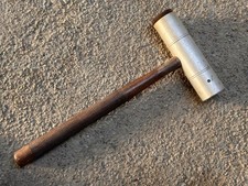 Antique 19th Century Ship Builder Shipwrights Caulking Hammer.