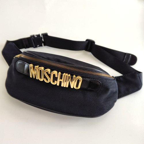 Moschino nylon canvas waist - canvas,