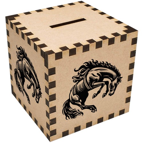 Bucking bronco money box - money,