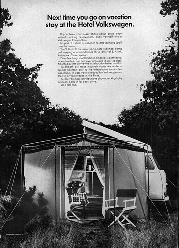 1968 campmobile camper van - campmobile,