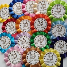 Horse Rosettes x 10 Assortment