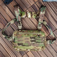 Tatcical Chest Rig Pouch Chest Recon MOLLE Shoulder Bag EDC Backpack Crossbody