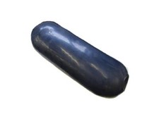 Blue inflatable boat fender - inflatable,