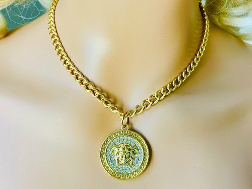 100 versace necklace - ,