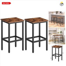 Industrial Metal and Wood Bar