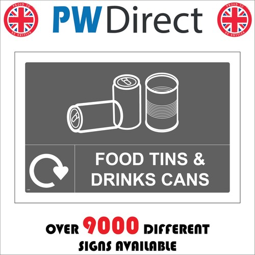 Sign food tins drink - food,