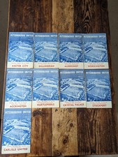 Job Lot Nine Peterborough United Home Game Programmes 1960-61 Season Fourth Div.