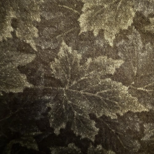Black ground olive green - black, maple
