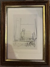 Framed print of an EH Shepard