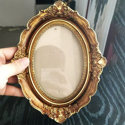Vintage baroque oval - baroque, photo