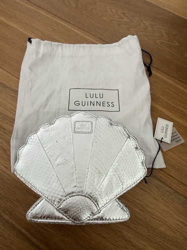 Lulu guinness shell clutch bag - lulu,