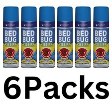 6 x Bed Bug Killer Spray