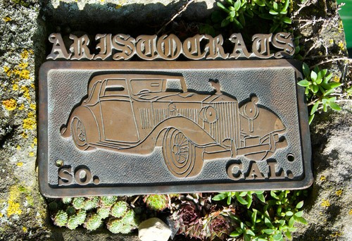 Vintage hot rod automobile car - vintage,