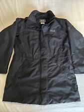 JACK WOLFSKIN Waterproof Jacket Women's XL Texapore Full Zip Fleece Padded Black