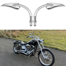 Chrome Teardrop Mirrors For