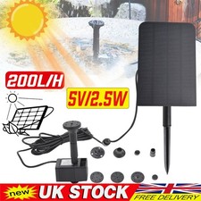 Solar Panel Powered Water