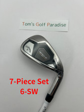 Womens Callaway ROGUE ST MAX OS Iron Set 6-9 Pw Aw Sw Ladies Flex Carbon New