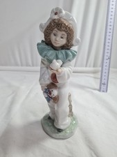 Lladro Nao Girl Pierrot Clown