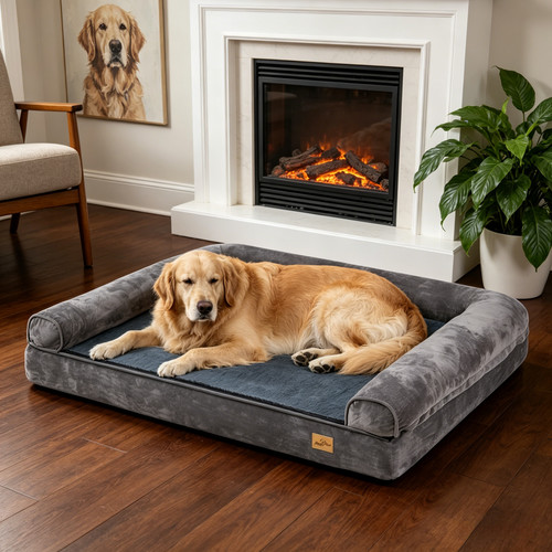 Orthopedic pet bed sides - bed, 2