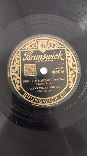 Glenn miller peg - miller, heart