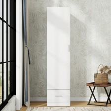 Modern White 1 Door 1 Drawer