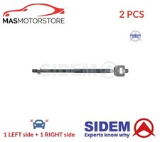 TIE ROD AXLE JOINT PAIR FRONT SIDEM 3412 2PCS H NEW OE REPLACEMENT