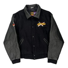 Ski-Doo Varsity Jacket - Medium Black Wool Blend