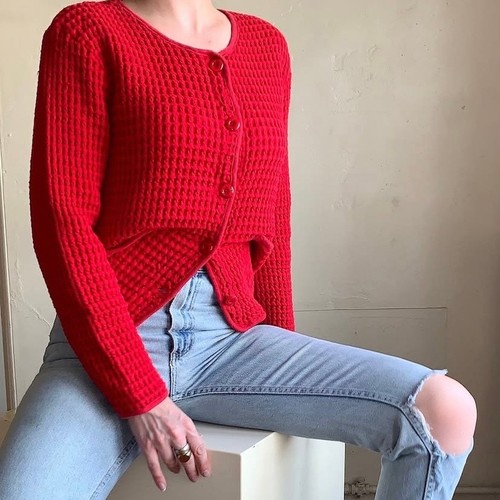 Vintage cindy bai - vintage, red