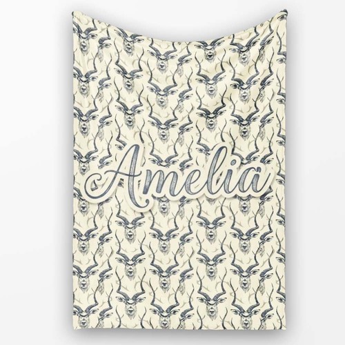 Soft fleece blanket - soft, vintage