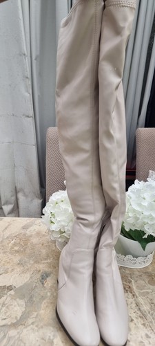 Over knee boots - square, toe
